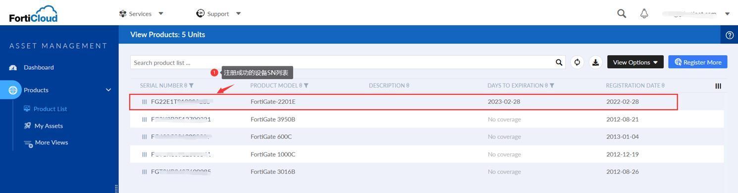 查看产品列表与产品详情