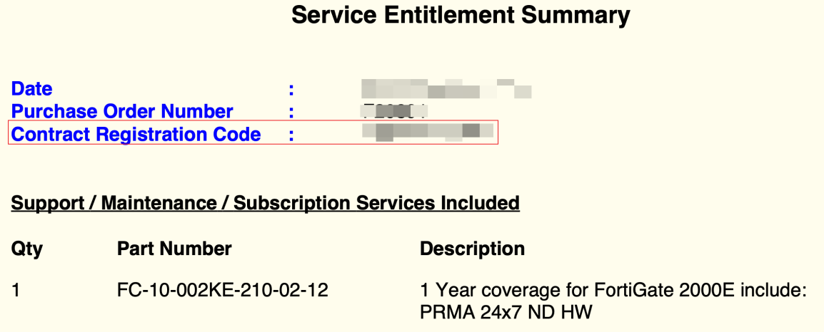 PRMA 合同注册码示意